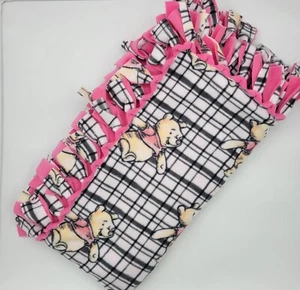 Pooh Head Toss Toddler Fleece Print blanket, No Sew Blanket, 54 x58 .Perfect - Picture 1 of 13