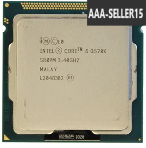 Intel 3rd Gen Core i5-3570K SR0PM 3.40GHz (Turbo 3.80GHz) 6M 4-Core LGA-1155 CPU - Picture 1 of 1
