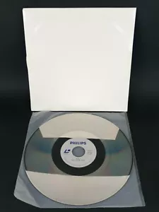 PHILIPS HD MAC 7 GLASS PLATE N. 75162 - LASERDISC PROTOTIPO - EXTRA RARE - Imagen 1 de 5