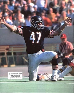 BRIAN BASCHNAGEL photo in action 1985 SBXX Chicago Bears (c) - Picture 1 of 1