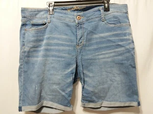 Arizona Jean Co. Junior Shorts Bermuda Größe 18 Jrs Plus helle Waschung - Bild 1 von 3