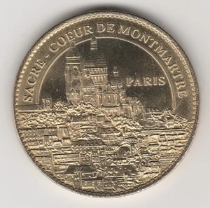 2014 COIN MEDAILLE SOUVENIR A-B -- 75 018 N°6 SACRE-COEUR DE MONTMARTRE PARIS - Picture 1 of 2