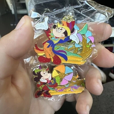 Tokyo Disney Resort Pin 2023 TDR 40th Harmony in Color Mickey & Minnie - Image 1 of 4