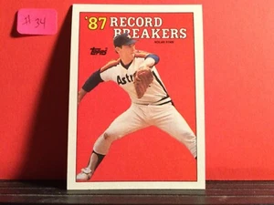 1988 Topps #6 Nolan Ryan (Item #34) - Bild 1 von 6