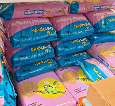 SPECIAL BUDGIE SEED 350g 1kg 2.5kg 5kg 10kg 20kg : BestPets Caged Bird Food Feed