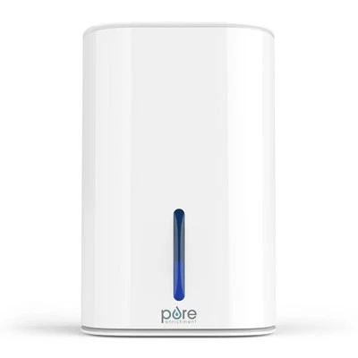 1 Pint Mini Dehumidifier Compact Portable Bathroom Closet Transparent Water Tank - Image 1 of 4