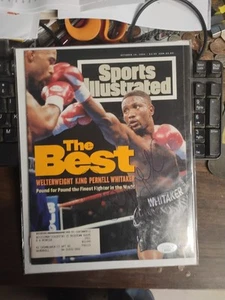 Pernell Whitaker JSA Cert Signed  1994 Sports Illustrated Magazine Autograph - Picture 1 of 7
