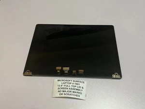 Microsoft Surface Laptop 4 1951 13,5" couvercle supérieur complet écran tactile assemblage - Photo 1/7