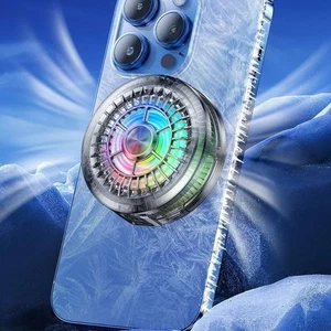 Refroidisseur Téléphone Magnétique avec Ventilateur de Refroidissement Léger - Photo 1 sur 12