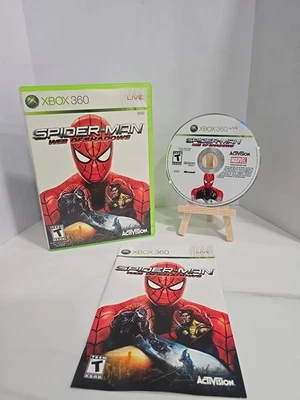 Spider Man Web of Shadows Xbox 360 Complete CIB NEW OTHER  - Image 1 of 4
