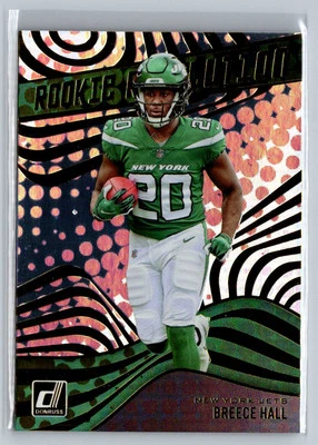2022 Donruss #REV-13 Breece Hall Rookie Revolution - Image 1 of 2