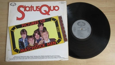Status Quo Pictures of Matchstick Men LP 1976 *VG+/MINT*A1/B1* - Image 1 of 2