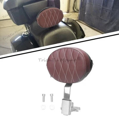 Respaldo conductor conductor cuero PU marrón para modelos Victory Cross Roads 2010-2014 Foto 1 de 4