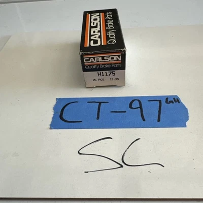 Clip de bloqueo de pasador de pivote de palanca de freno de estacionamiento Carlson H1175 repuesto Foto 1 de 4