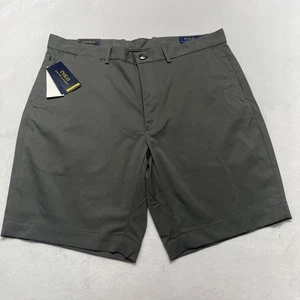 NWT Polo Ralph Lauren Performance Shorts Men 34 Tailored Fit Gray 9" Inseam - Picture 1 of 11