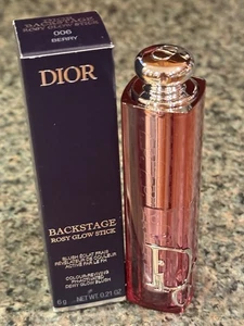 Dior Backstage Rosy Glow Blush Stick~006 Berry~NIB~0.21 Oz~Full Size  - Picture 1 of 6