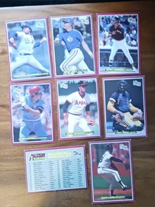 1984 Donruss Action All-Stars Jumbo Card Lot - 34 cards + Checklist- EX - Picture 1 of 8