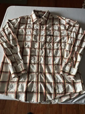 Southpole Men’s Button Down Shirt Size L Brown plaid - Image 1 of 3