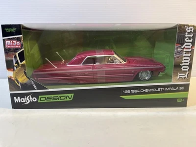 1964 Chevy Impala modelo de carro fundido: escala 1/26, novo na caixa por Maisto - Imagem 1 de 4