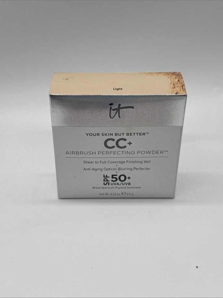 It Cosmetics Your Skin But Better CC+ Airbrush Perfecting Powder Light BNIB (C6) - Image 1 of 1