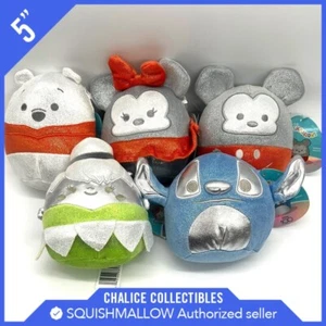 Peluche Squishmallow Kellyoy 5" Disney 100 Anniversary lot de 5 neuf avec étiquette - Photo 1/8