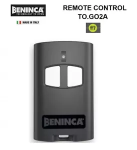 BENINCA 2 BOTONES ARCO 128 PUERTA GARAJE CONTROL REMOTO CLICKER TO.GO 2 A - Imagen 1 de 7
