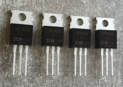 INTERNATIONAL RECTIFIER 2 Stück IRF1404 Transistor N-MOSFET 202A 40V 333W TO220