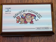 Nintendo Game and Watch Donkey Kong 2 JR-55 1983 LCD Electronic Handheld Game