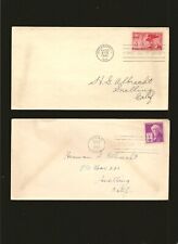 USA Lot of 4 Old 1940's First Day Covers 3x1947 & 1x1949 Addressed