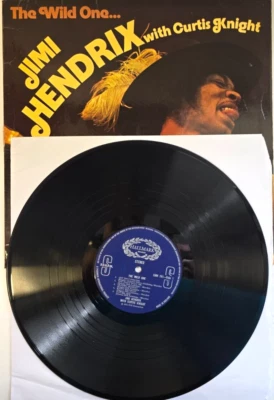 Jimi Hendrix With Curtis Knight – The Wild One  LP Album vinyl record 1972 - Image 1 of 4