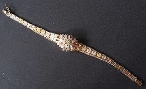 Pulsera Italia Vintage Oro Lavado Esterlina - Imagen 1 de 10