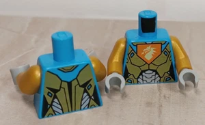 LEGO Minifigure Girl Torso Dragon Battle Armor GOLD Spine Protection NEXO Knight - Picture 1 of 1