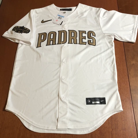 Nike Manny Machado San Diego Padres 2022 MLB All-Star Game Jersey White Gold M Cover