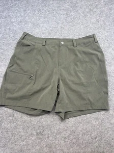 Duluth Trading Shorts Damen grün Dry On The Fly 7" Schrittlänge Rip Stop Wandern - Bild 1 von 12