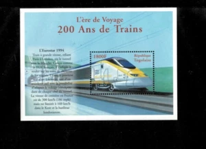 Togo 2000 - 200 Years of Trains - Souvenir Stamp Sheet Scott# 1958 - MNH - Picture 1 of 1