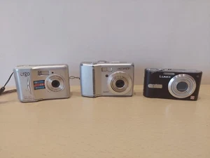 Three Digital Cameras. Samsung - Ergo - Lumix. Not Working. - Picture 1 of 24