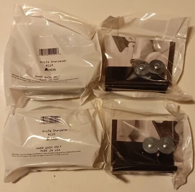 Cuatro afiladores de cuchillos para cubiertos RADA (R119) **Hechos en EE. UU.** Foto 1 de 2