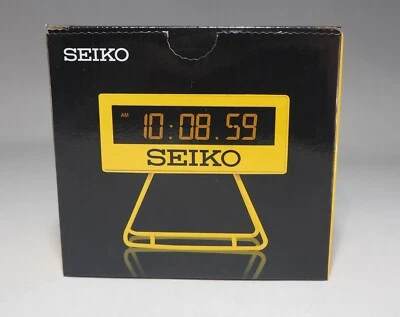 SEIKO Mini Sports Timer Clock Digital SQ815Y - Image 1 of 4