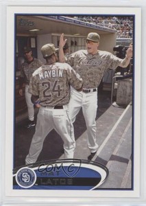 2012 Topps Mat Latos (In Dugout) #256.2