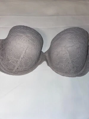 Victoria Secret 36DD SUJETADOR Secret Abrazo Ligeramente Forrado Demi Beige Desnudo Mujer Foto 1 de 4