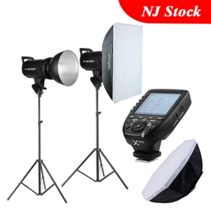 Godox SK300II 2.4G Studio Flash Light Xpro LCD Transmitter For Canon Nikon Sony - Picture 1 of 12