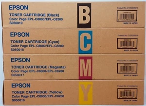 Epson S050016/S050017/S050018/S050019 Original Toner EPL-C8000/EPL-C8200 - Picture 1 of 1