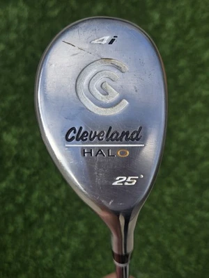 Cleveland Golf Halo 4i híbrido 25° diestro True Temper dinámico dorado eje de acero 38,5" Foto 1 de 4
