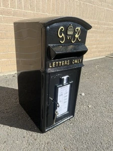 GR Royal Mail Post Box letter Box Cast Iron post office Barn top King George VI - Picture 1 of 16