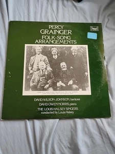 Percy Grainger Folk-Song Arrangements - Pavilion Records Pearl SHE 572 - Picture 1 of 6