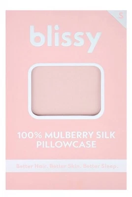 Funda de Almohada Blissy Mulberry Blush Rosa ROSA 100% Seda TAMAÑO ESTÁNDAR NUEVA EN CAJA Foto 1 de 4