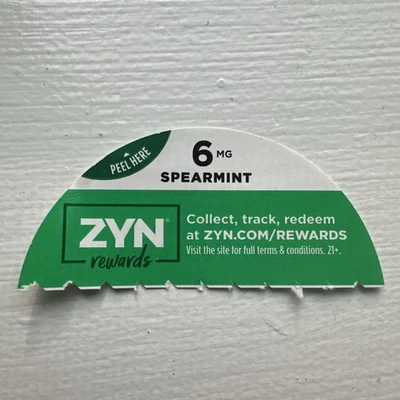 110 Unused ZYN Rewards codes - Image 1 of 2