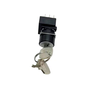 1Pc Mode selector switch plug+keys For Kawasaki robot E0 controlling cabinet New - Picture 1 of 21