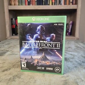 STAR WARS BATTLEFRONT II XBOX ONE S X-BOX 1 GIOCO E CUSTODIA - Il disco è ottimo - Foto 1 di 3