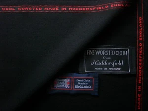 TESSUTO TUTA 100% SUPERFINE TUTTA LANA PETTINATO Joseph Hirst Huddersfield 1,84 m. - Foto 1 di 8
